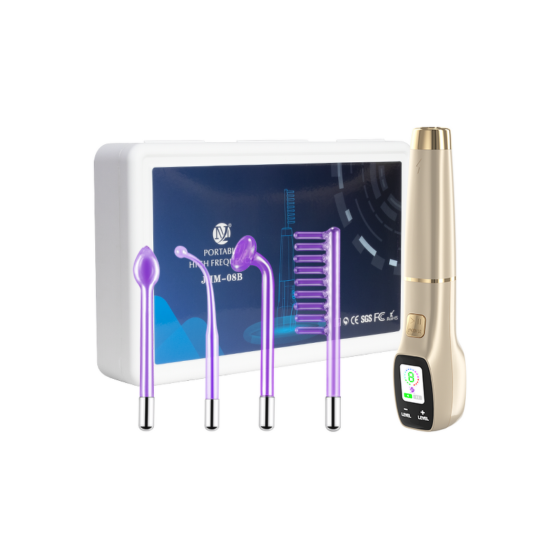 High Frequency Facial Wand Manufacturer - LCD 4 in 1 for Acne Care