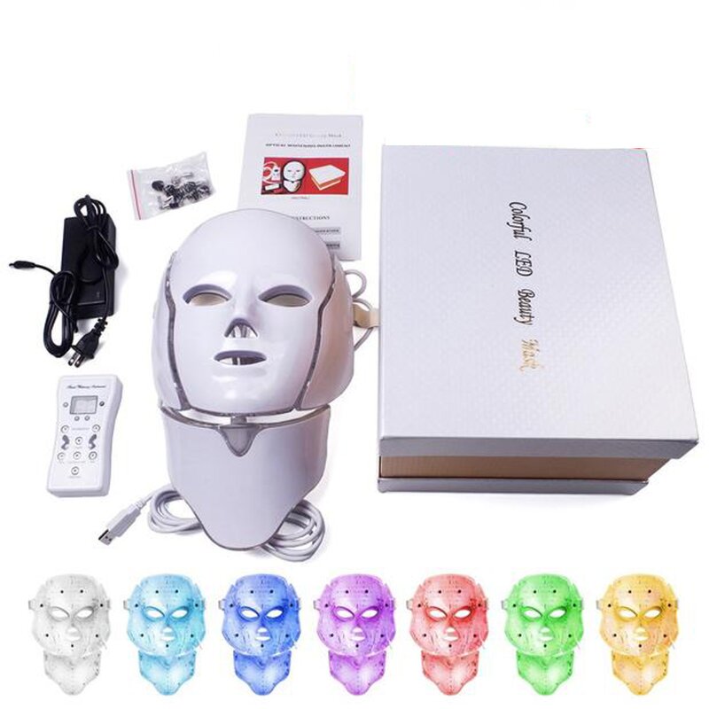 LED Face Mask Manufacturer - Red Light Therapy 7 Colors Infrared