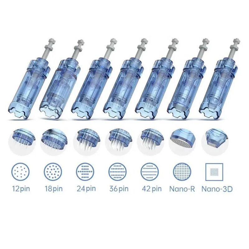 Derma Pen Needle Cartridge - 12 to 42 Pin Nano/3D Nano for Dr Pen