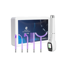 High Frequency Facial Wand - with LCD Screen & 5 in 1 Probes