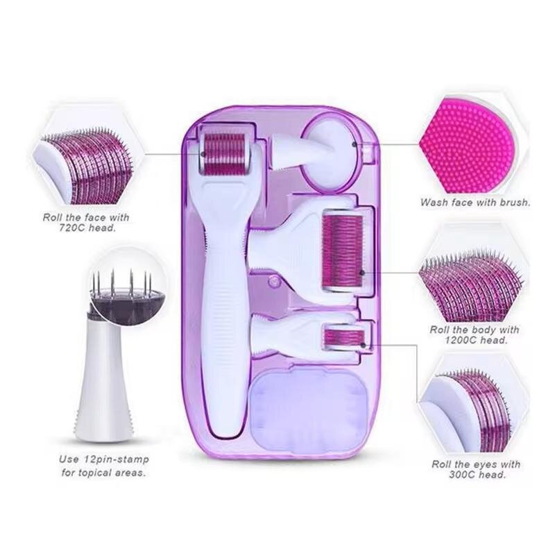 Derma Roller Manufacturer - 12 to 1200 Pin Titanium for Facial