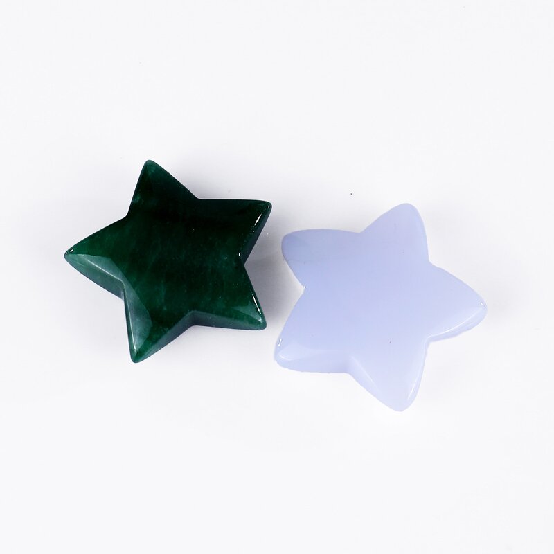Crystal Star Manufacturer - Natural Hand Carved Mini Stars 3cm High Quality