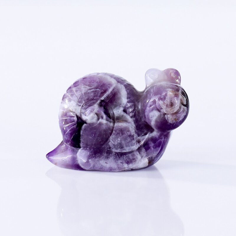 Snail Crystal Manufacturer - Dream Amethyst Carved Polished Feng Shui Themed