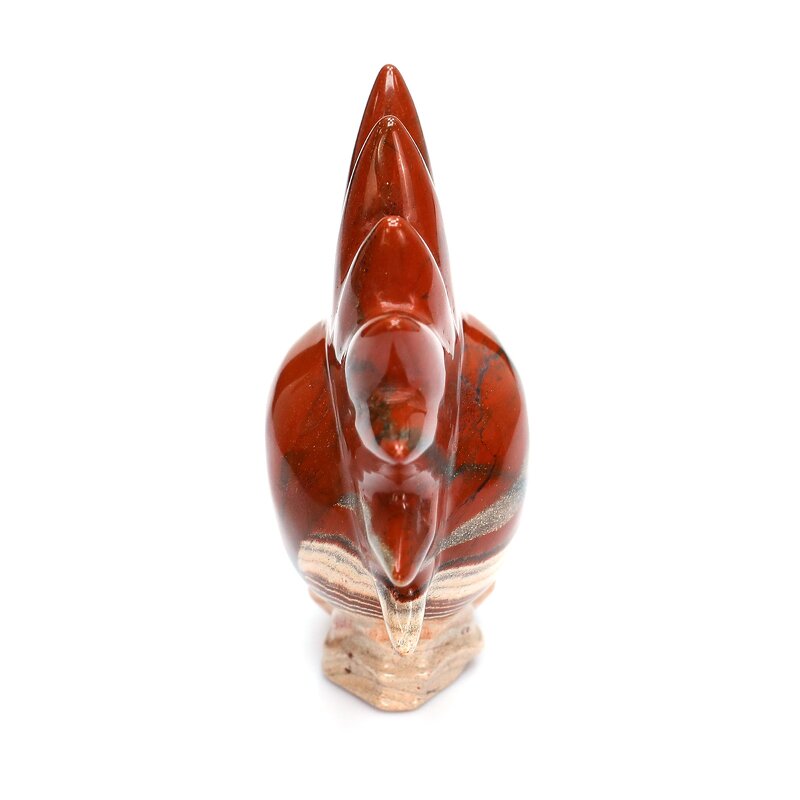 Crystal Skull Manufacturer - Natural Red Jasper Punk Engraved Healing & Customizable