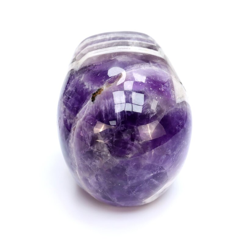 Crystal Skull Manufacturer - Custom 1.75 Inch Dream Amethyst Carving Desktop