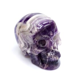 Crystal Skull Manufacturer - Custom 1.75 Inch Dream Amethyst Carving Desktop