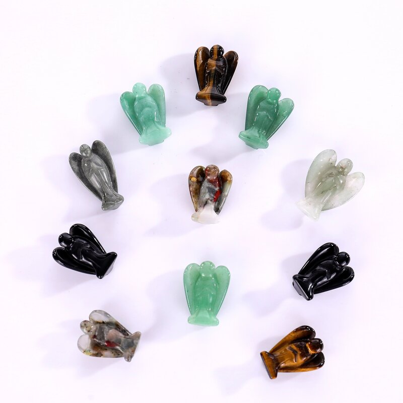 Angel Figurine Manufacturer - Natural Gemstone 1.75 Inch Hand Carved Statue