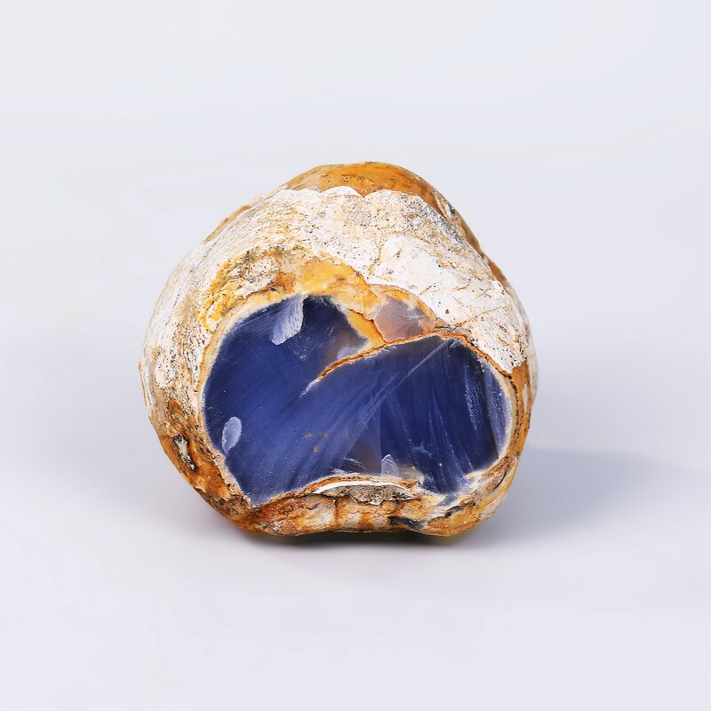 Rough Gemstone Manufacturer - Turkey Blue Chalcedony Natural Polished DIY