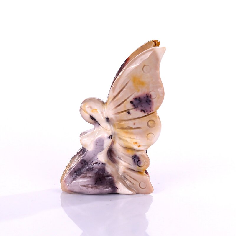 Crystal Fairy Statue Manufacturer - Premium with Angolan Quartz Flower Design