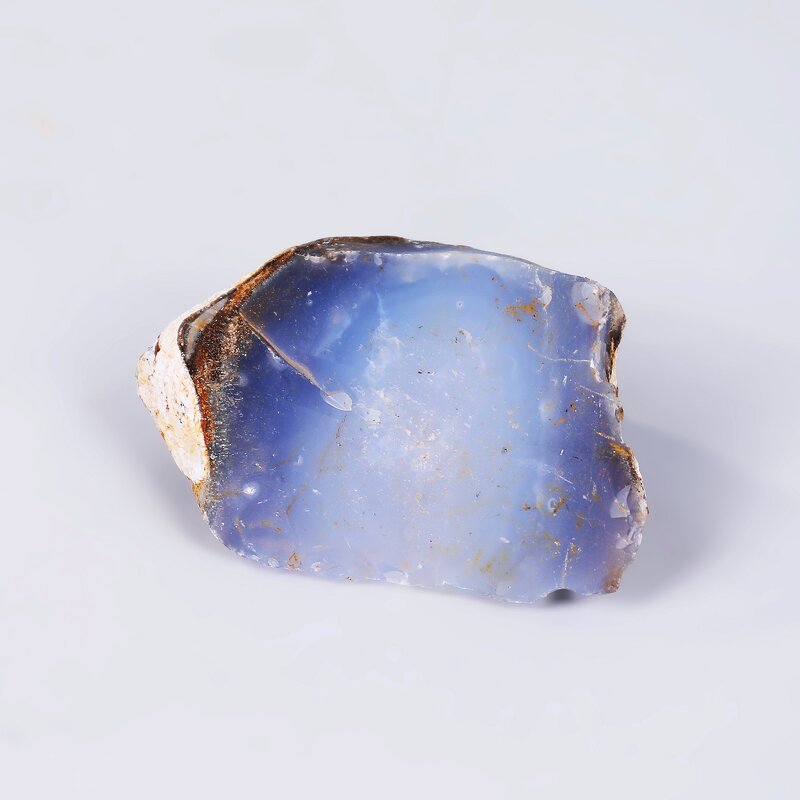 Polished Gemstone Manufacturer - Blue Chalcedony Agate Natural Crystal Love-Themed