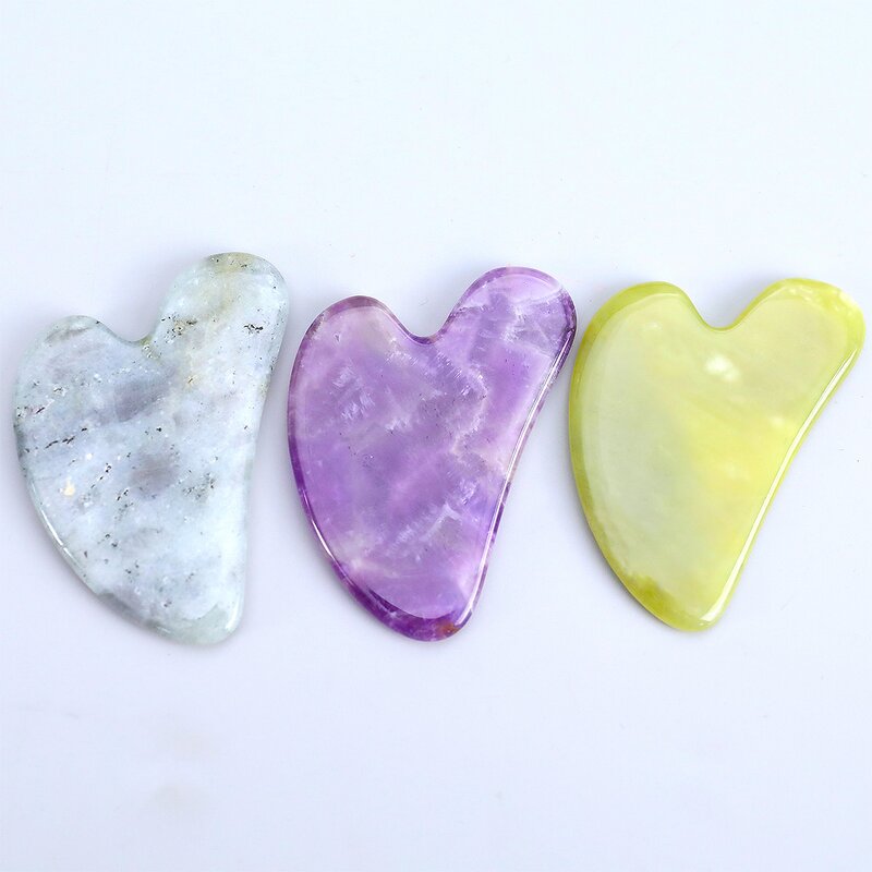 Gua Sha Stone Manufacturer - Natural Chalcedony Jade for Jawline Sculpting