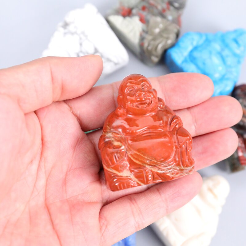 Buddha Statue Manufacturer - Natural Crystal Hand Carved Buddhism Feng Shui