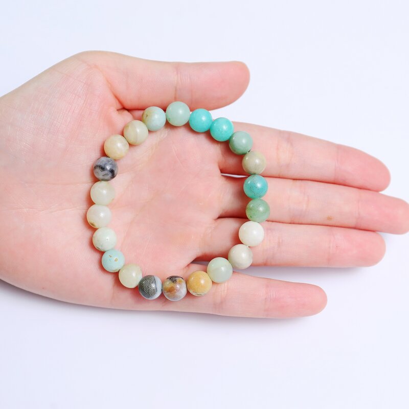 Crystal Bracelet Manufacturer - Mixed Color Semi-Precious Stone Beads Healing