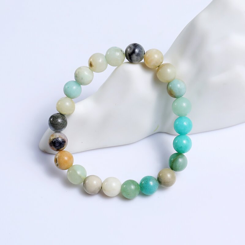 Crystal Bracelet Manufacturer - Mixed Color Semi-Precious Stone Beads Healing