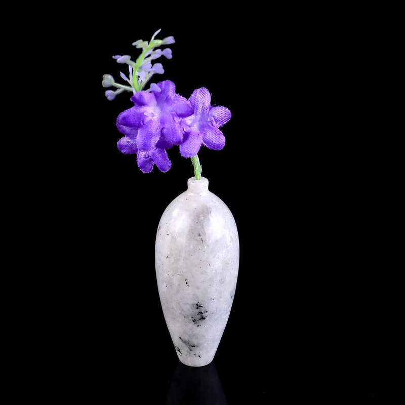 Mini Flower Vase Manufacturer - Crazy Lace Agate Polished Natural Engraved