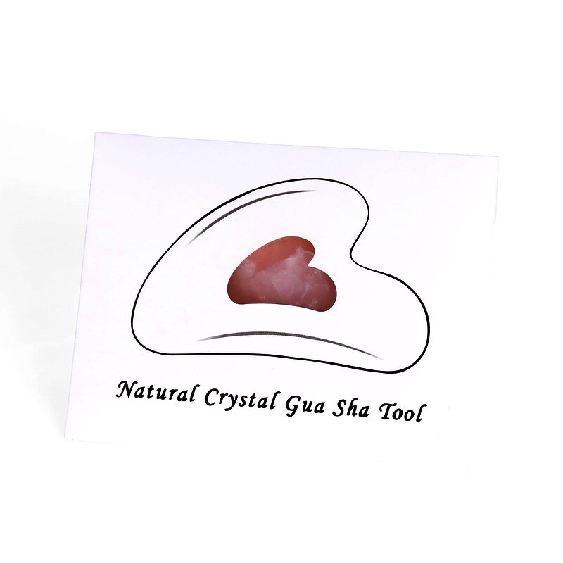 Gua Sha Board Set Manufacturer - Natural Quartz Heart Shaped Custom Logo
