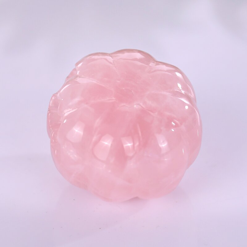 Halloween Decoration Manufacturer - Natural Crystal Carving Pumpkin Skull