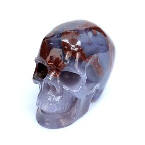 Crystal Skull Manufacturer - Hand Carved Volcanic Agate Reiki Healing Engraving