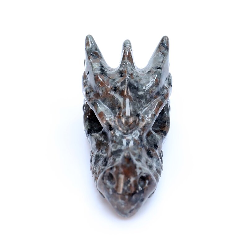 Dragon Skull Crystal Manufacturer - Natural Yooperlite Hand Carved Spiritual