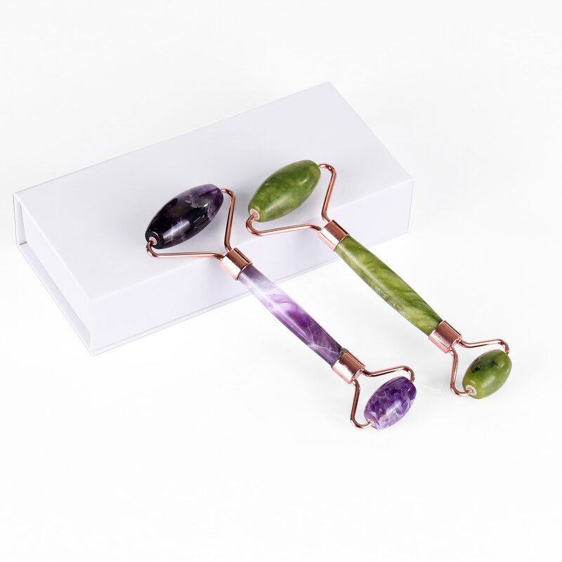 Jade Roller Manufacturer - Natural Facial Real Jade Amethyst for Face