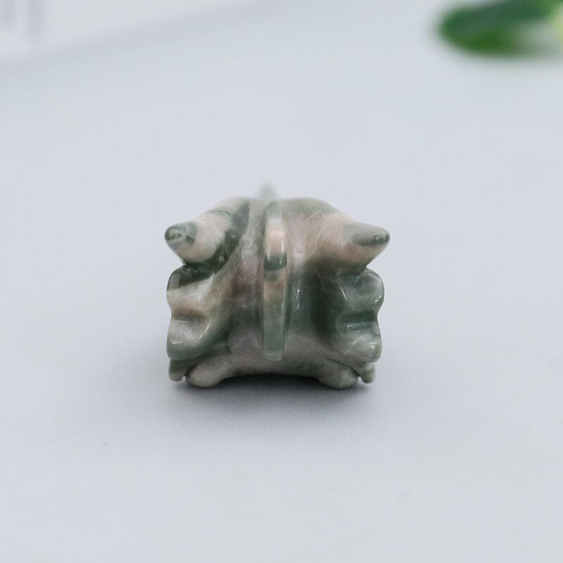 Phoenix Skull Statue Manufacturer - Nine Dragon Jade Hand Carved Traditional