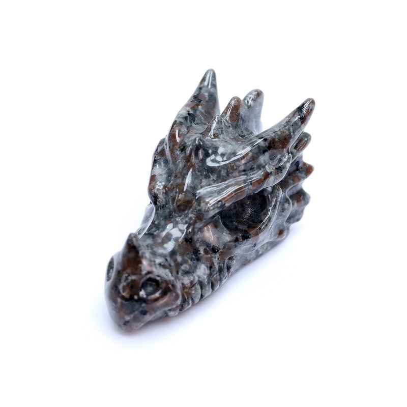 Dragon Skull Crystal Manufacturer - Natural Yooperlite Hand Carved Spiritual