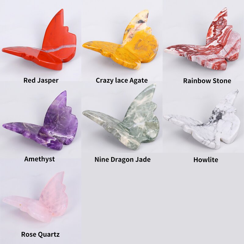 Butterfly Wings Manufacturer - 3D Small Flying Hand Carved Crazy Lace