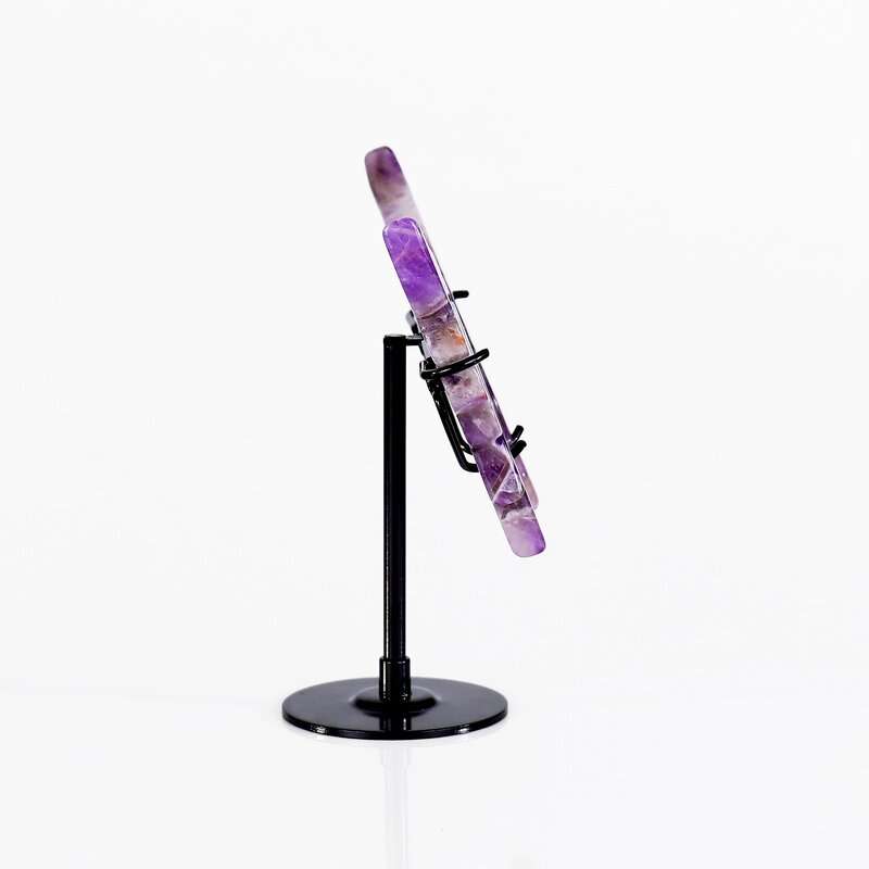 Butterfly Carving Manufacturer - Natural Dream Amethyst Bracket on Stand