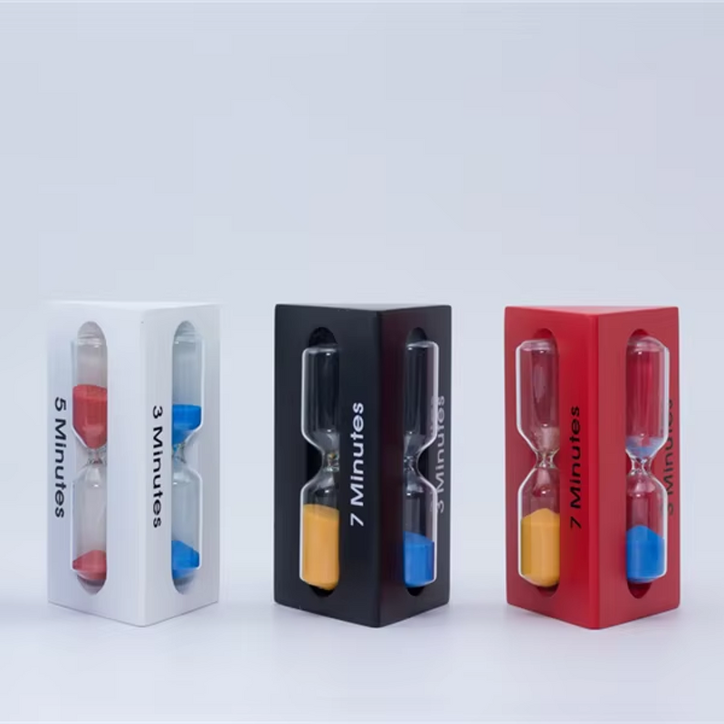 Wooden Hourglass - 3/5/7 Minute Colorful Custom Logo Decor Crafts