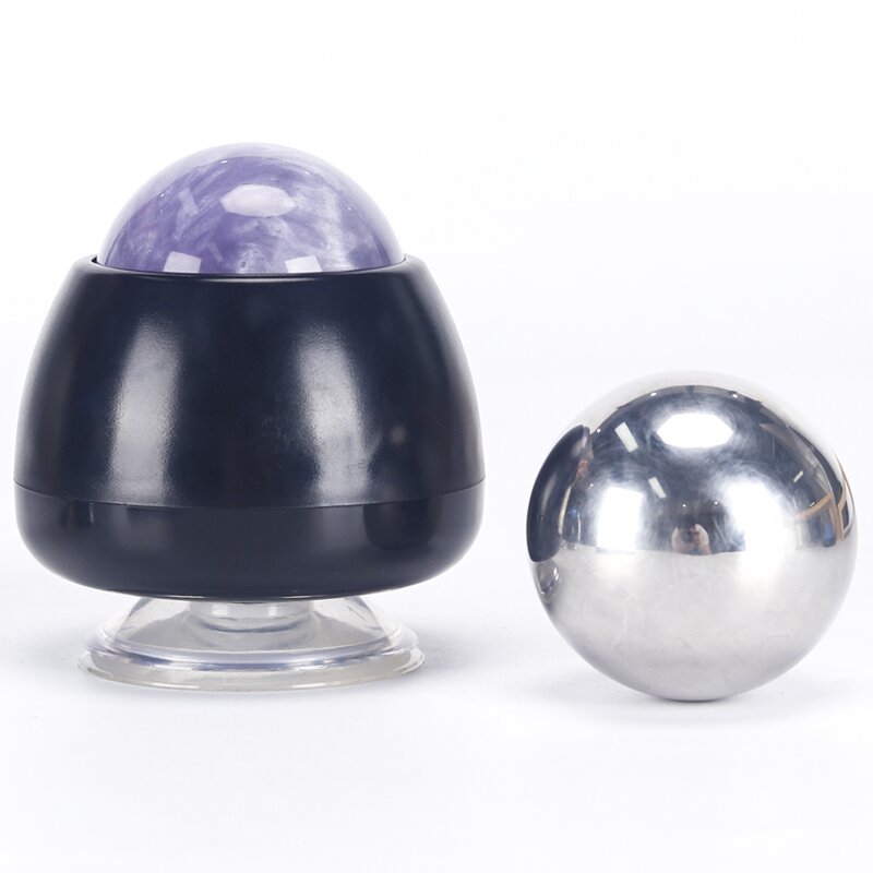 Stainless Steel Back Massager - Suction Cup 3 in 1 Wall Mounted Pain Relief