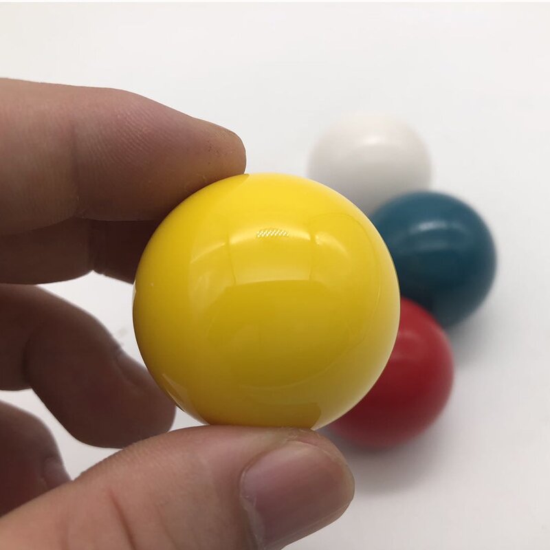 Solid Acrylic Resin Ball - Colored Sphere for Play and Decor