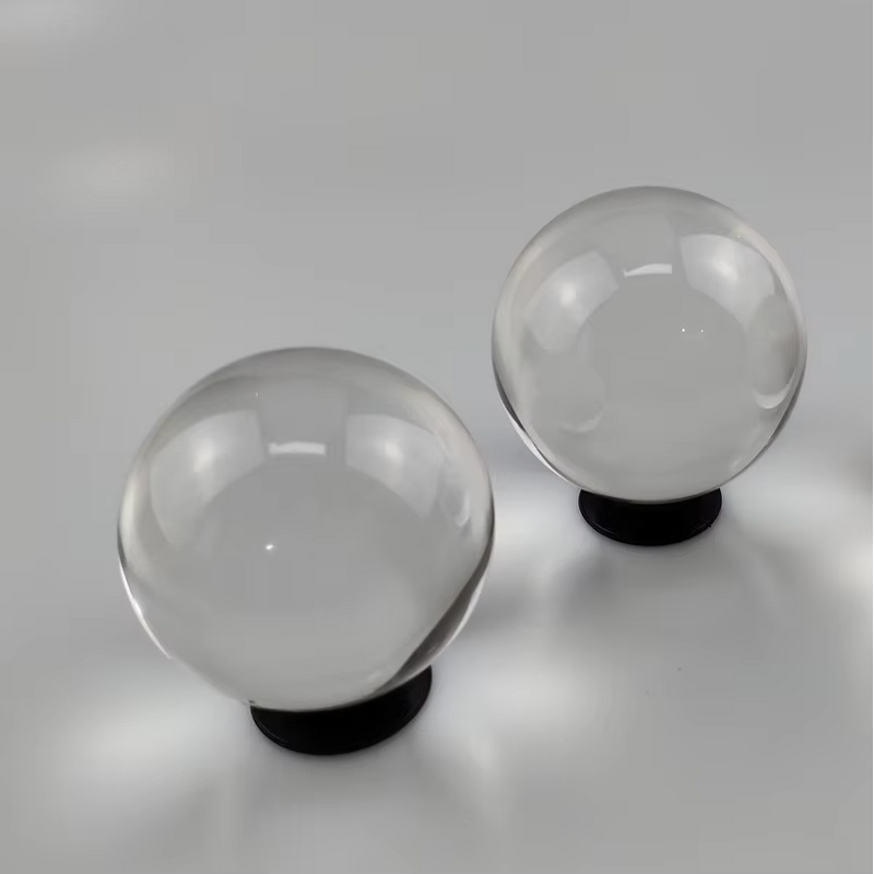 Clear Acrylic Crystal Ball - Custom 10-100mm Transparent Contact Juggling
