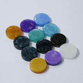 Backgammon Checker Chips - Custom Resin Supplier in China