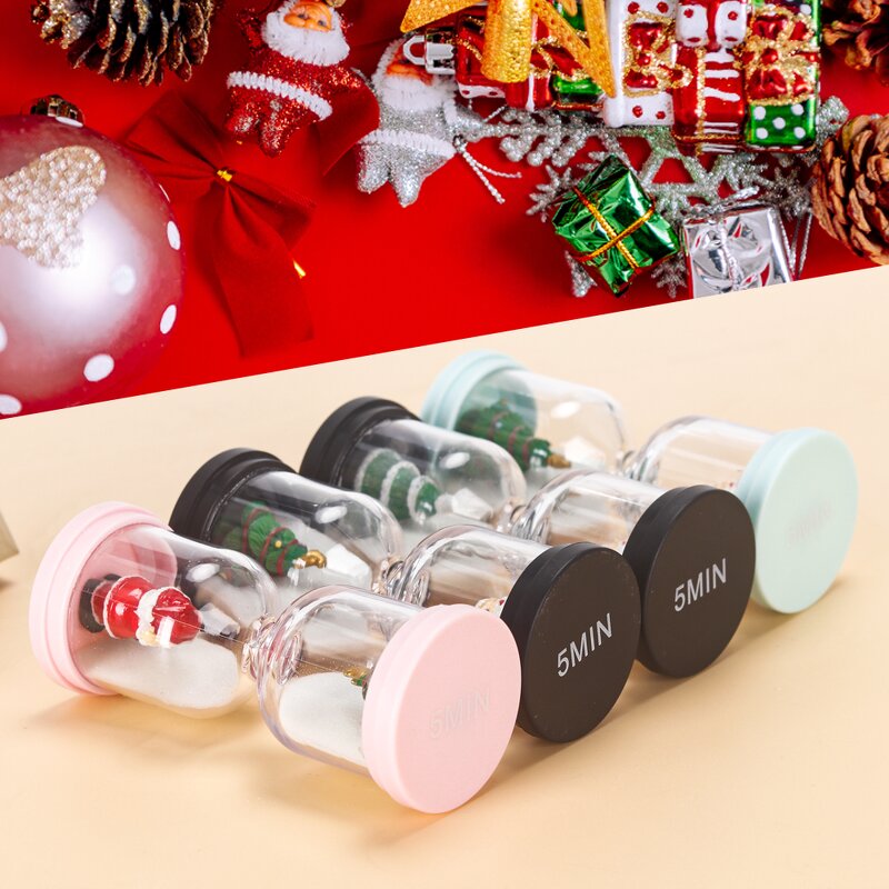 Colorful Glass Hourglass - 5/15 Minutes Cooking Yoga Meditation Home Office