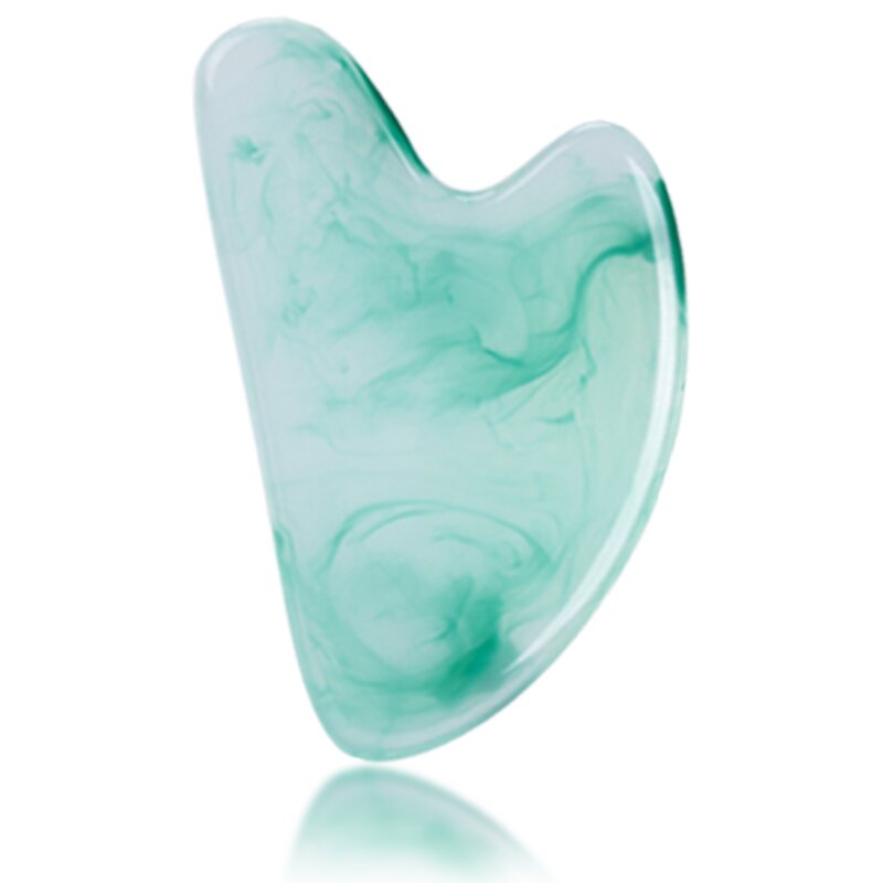 Eco-Friendly Resin Gua Sha - Heart Shape Crystal Muscle Scraping Face Lift