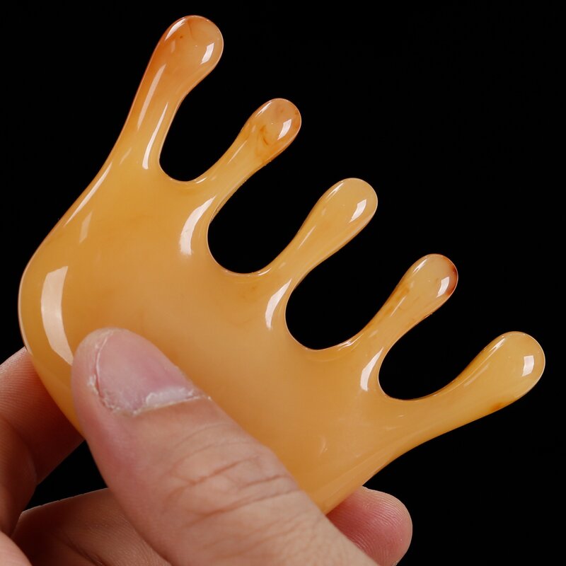 Resin Gua Sha Tool - Custom Face Lift Sore Muscles Tension Knots Relaxation