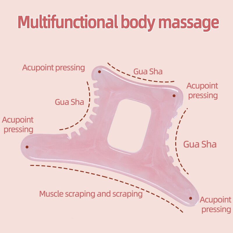 Gua Sha Massage Board - Anti-Aging Face Body Scraping Muscle Relief Tool