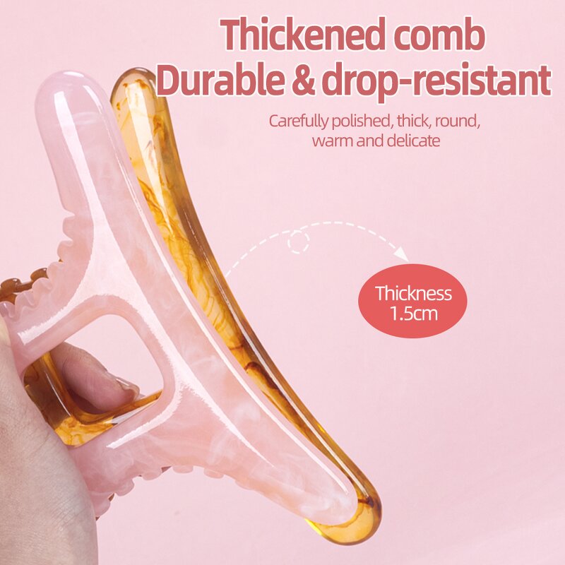 Gua Sha Massage Board - Anti-Aging Face Body Scraping Muscle Relief Tool