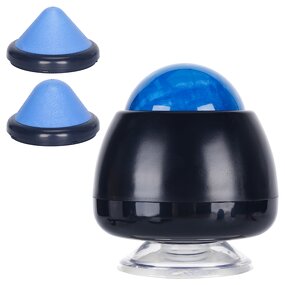 Stainless Steel Back Massager - Suction Cup 3 in 1 Wall Mounted Pain Relief