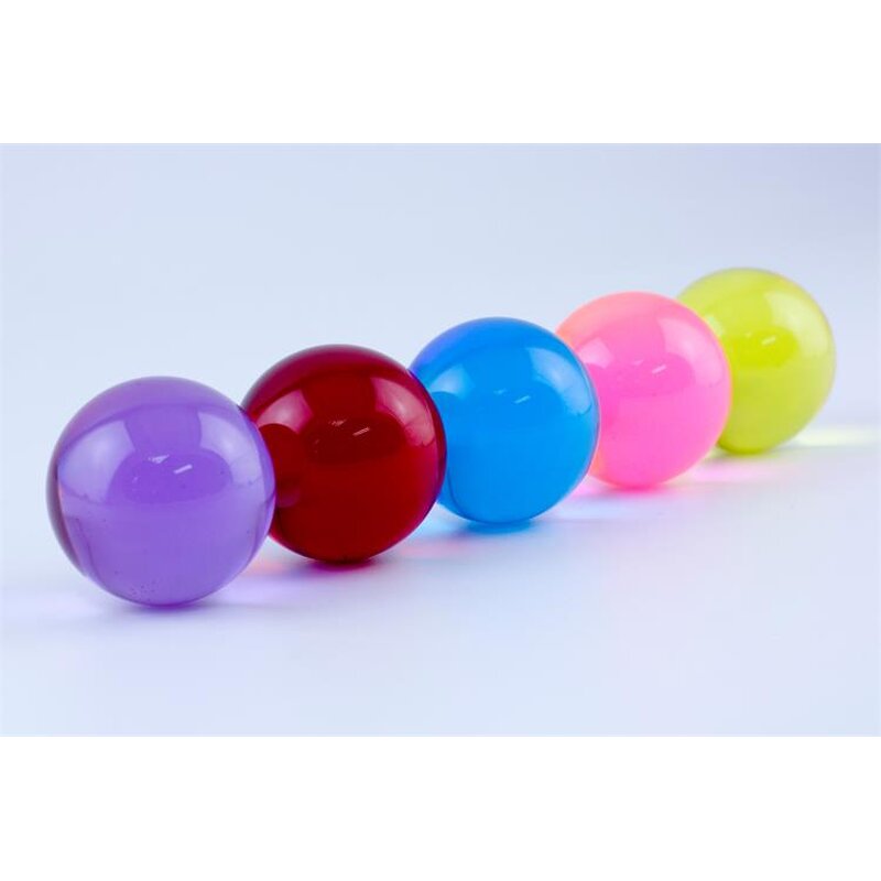 Colorful Clear Acrylic Ball - Large Resin Transparent Home Decor Balls