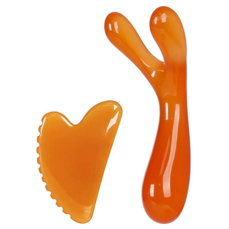 Resin Nose Massager - Y-shaped Two-angle Acupuncture Point Meridian Tool