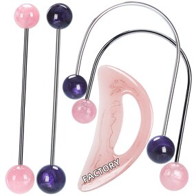 Chinese Thai Guasha Tool - Custom Belly Lymphatic Neck Leg Body Massage