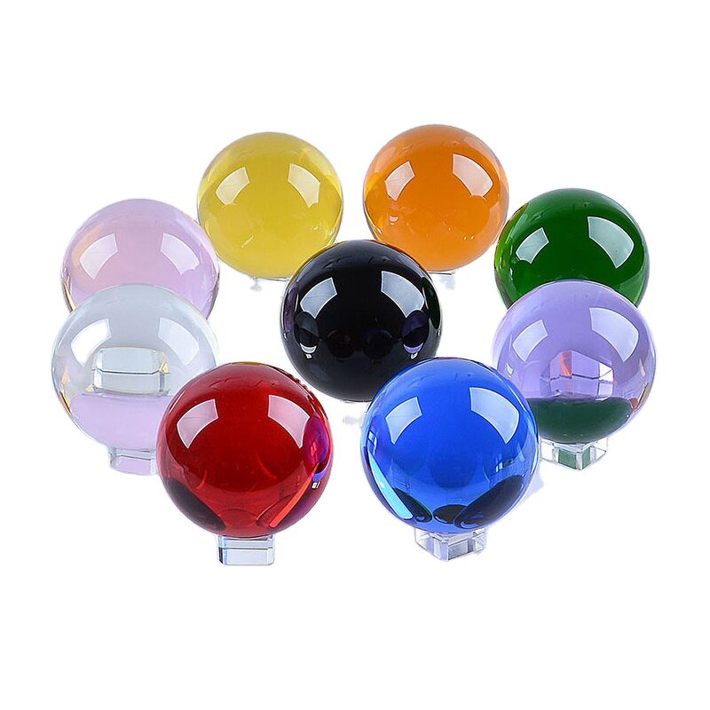 Colorful Acrylic Toy Ball - Factory Wholesale Kids Play Resin Decor Ball