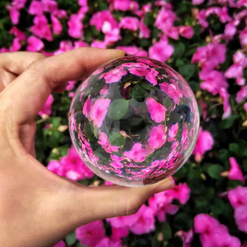 Clear Acrylic Crystal Ball - Custom 10-100mm Transparent Contact Juggling