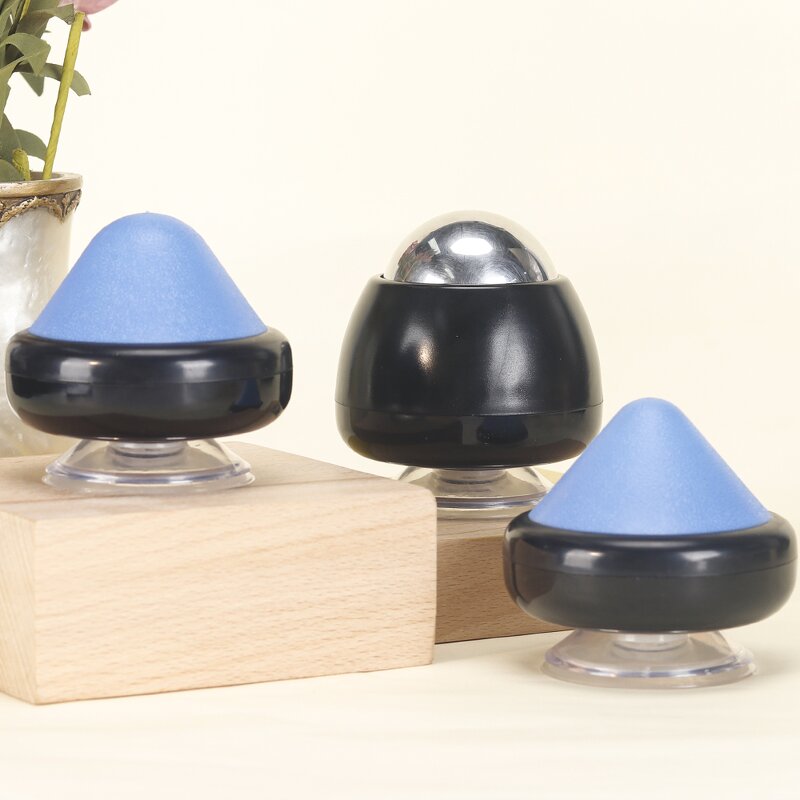 Stainless Steel Back Massager - Suction Cup 3 in 1 Wall Mounted Pain Relief