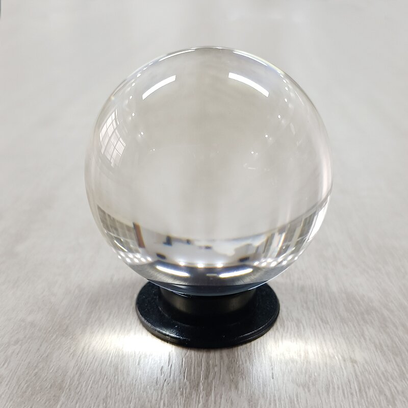 Clear Acrylic Juggling Ball - Large Diameter 100mm Contact Play Ball