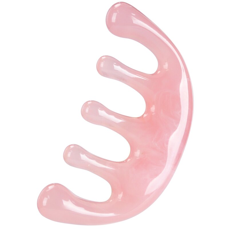 Resin Scalp Massage Comb - Wide Tooth Hair Growth Face Body Tool Men Women