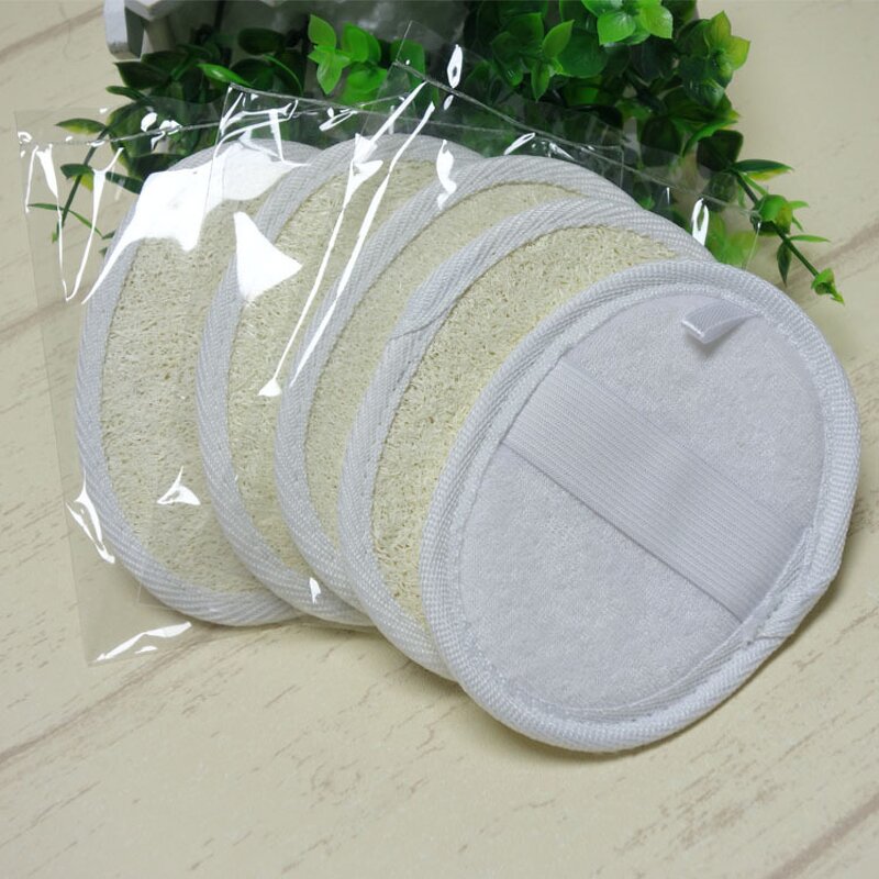 Loofah Bath Sponge Pad - Eco-friendly Exfoliating Baby Bath Natural Tool