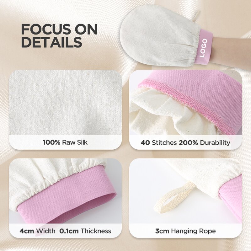 Viscose Exfoliating Glove - Wholesale Custom Dead Skin Remove Bath Tool