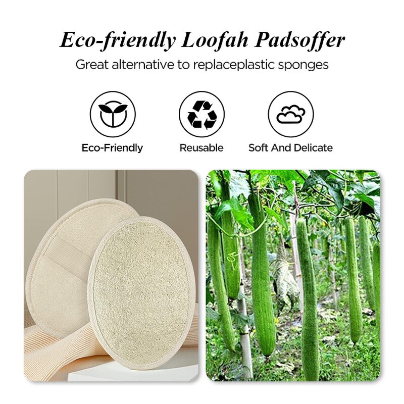 Exfoliating Shower Gloves - Eco Friendly Premium Sisal Fiber Bathing Tool